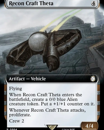 Recon Craft Theta (Extended Art) (Surge Foil)