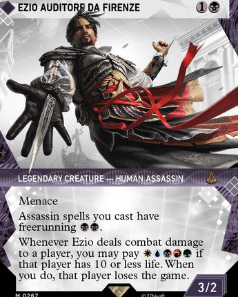 Ezio Auditore da Firenze (Showcase) (Textured Foil)
