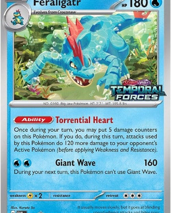 Feraligatr - 089 (Prerelease)