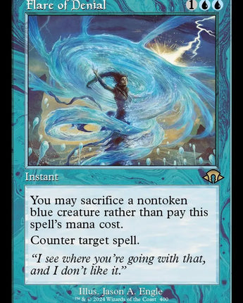 Flare of Denial (Retro Frame)
