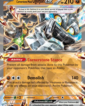 Cornerstone Mask Ogerpon ex - 112/167