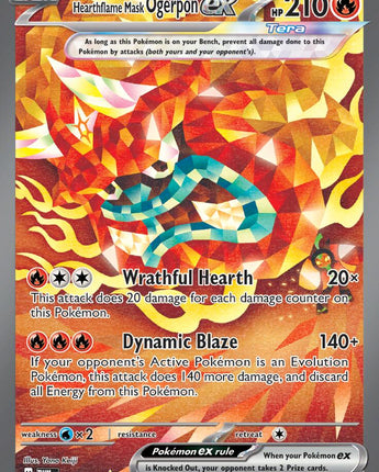Hearthflame Mask Ogerpon ex - 212/167