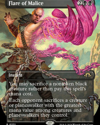 Flare of Malice (Borderless)