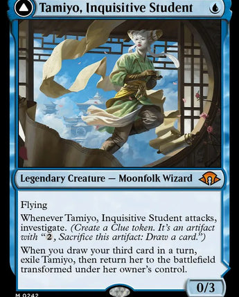 Tamiyo, Inquisitive Student