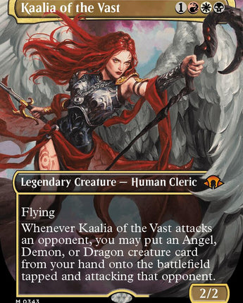 Kaalia of the Vast (0343) (Borderless)