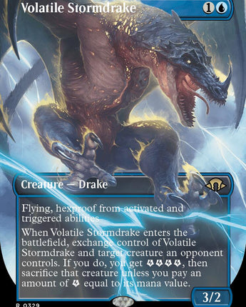 Volatile Stormdrake (Borderless)