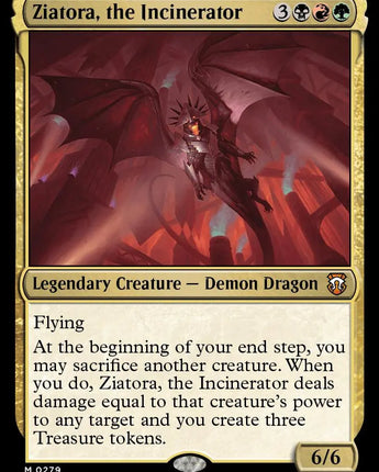Ziatora, the Incinerator (Ripple Foil)