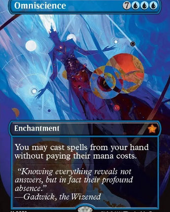 Omniscience (Borderless) (Mana Foil)