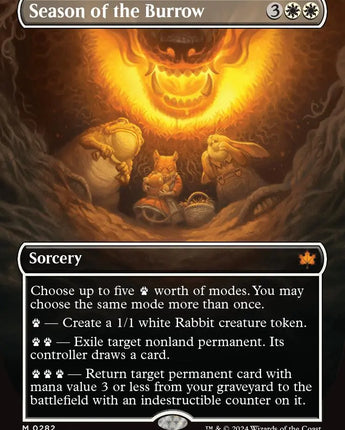 Season of the Burrow (Borderless)