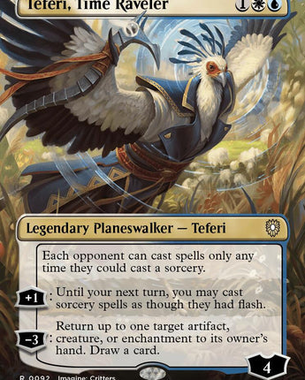 Teferi, Time Raveler (Borderless)