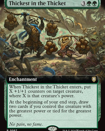 Thickest in the Thicket (Extended Art)