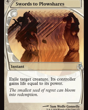 Swords to Plowshares (Future Sight)