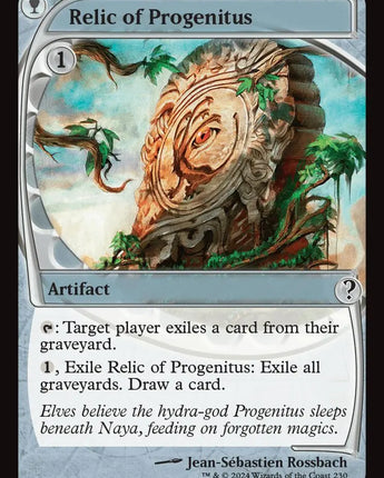 Relic of Progenitus (Future Sight)