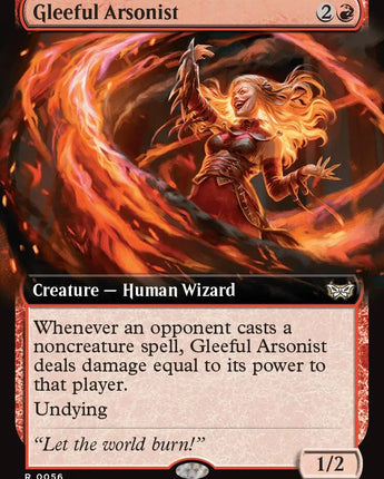 Gleeful Arsonist (Extended Art)
