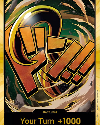 DON!! Card (Crocodile) (Gold)