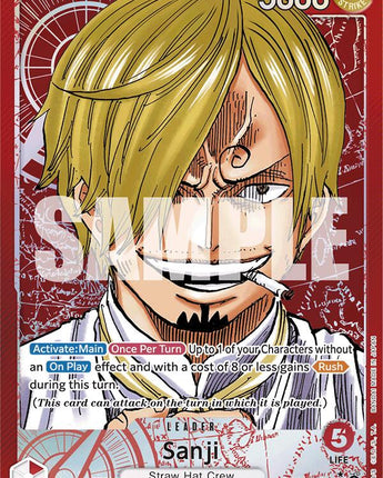 Sanji (PRB01-001) (Alternate Art)