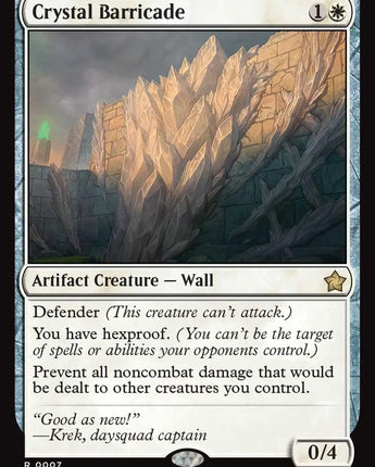 Crystal Barricade