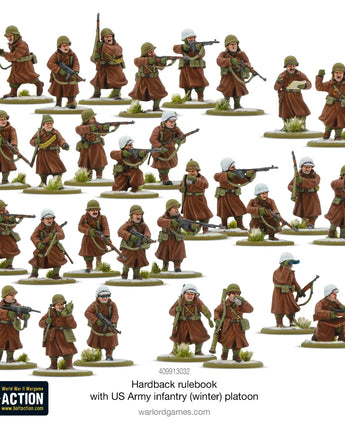 Bolt Action 3rd Edition US Army Winter Infantry