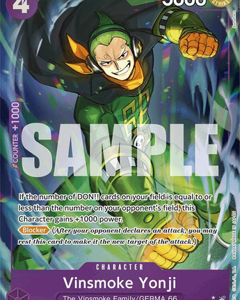 Vinsmoke Yonji (OP06-067) (Full Art)