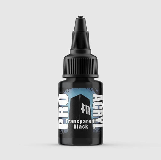 Pro Acryl: Transparent Black (22ml)
