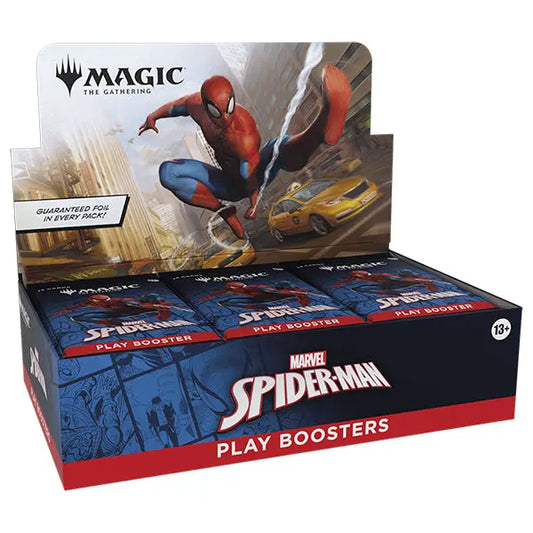 Marvel Spider-Man Play Booster Display