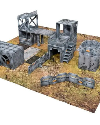 Halo Flashpoint Deluxe Buildable 3D Terrain Set