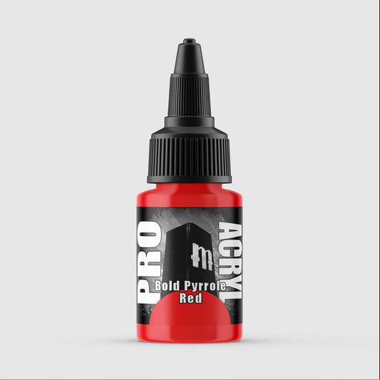 Pro Acryl: Bold Pyrrole Red (22ml)
