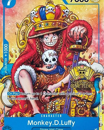 Monkey.D.Luffy (2nd Anniversary Stamped Promo)