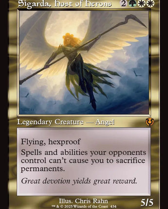 Sigarda, Host of Herons (Retro Frame)