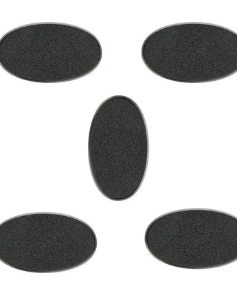 60x35mm Oval Beveled Bases x5