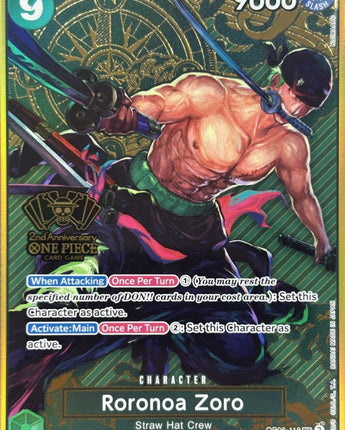 Roronoa Zoro (One Piece Japanese Version 2nd Anniversary Set)