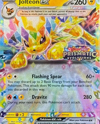 Jolteon ex - 030/131 (Prismatic Evolutions Stamp)