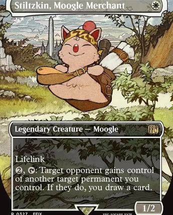 Stiltzkin, Moogle Merchant (Borderless)