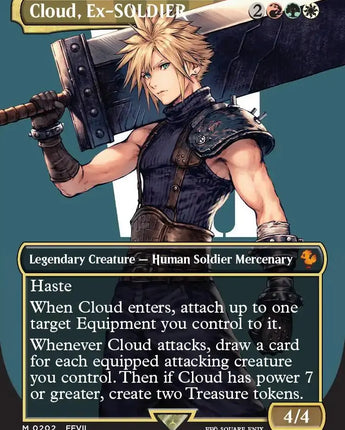 Cloud, Ex-SOLDIER (Borderless)