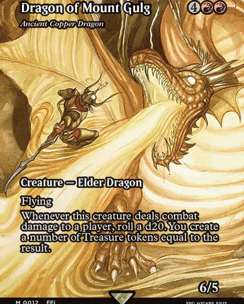 Dragon of Mount Gulg - Ancient Copper Dragon (Showcase)