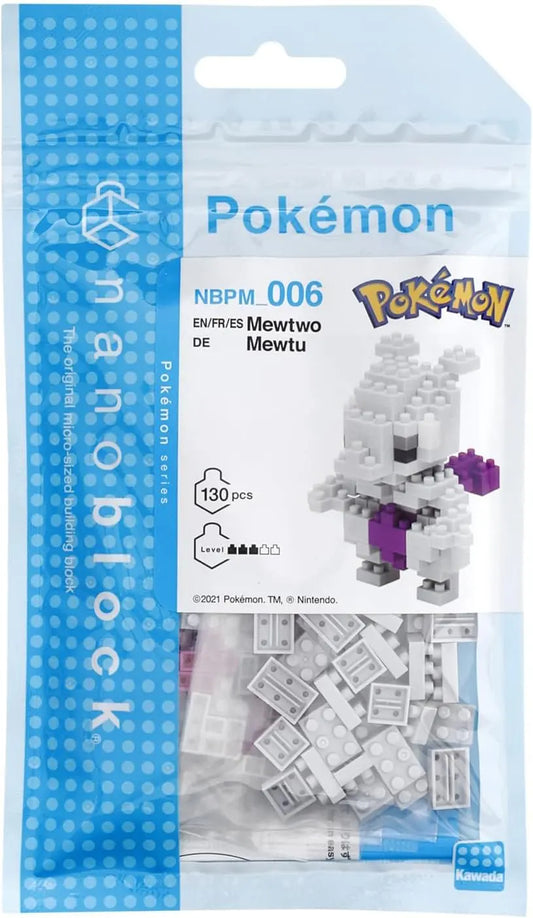 Nanoblock Pokemon - Mewtwo, Pokémon Series Building Kit