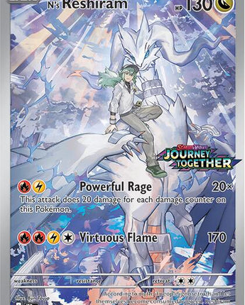 N's Reshiram - 167/159 (Journey Together Stamped)