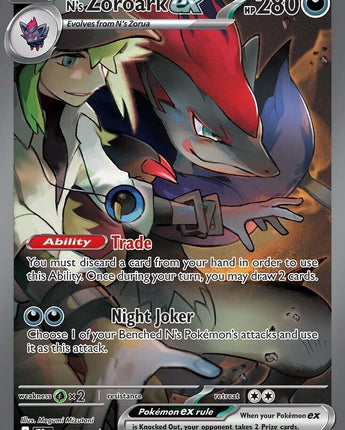 N's Zoroark ex - 185/159