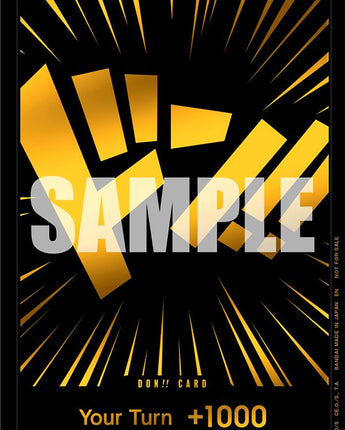 DON!! Card (Black and Gold)