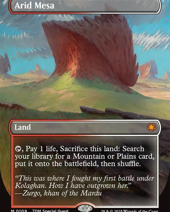 Arid Mesa (Borderless)