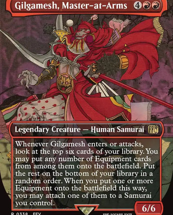 Gilgamesh, Master-at-Arms (Borderless)