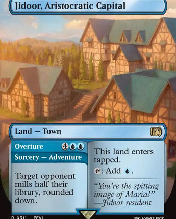 Jidoor, Aristocratic Capital (Borderless)
