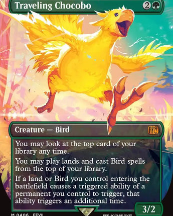 Traveling Chocobo (Borderless)