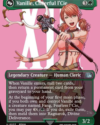 Vanille, Cheerful l'Cie (Borderless) (Surge Foil)