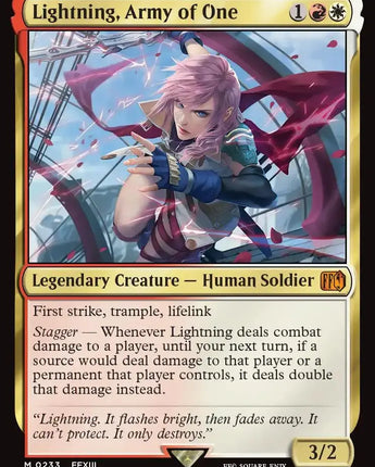 Lightning, Army of One