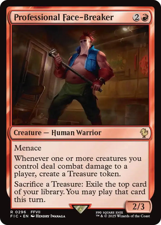Professional Face-Breaker