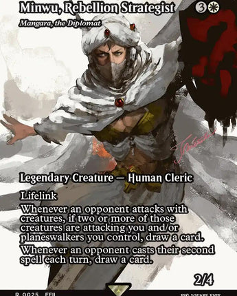 Minwu, Rebellion Strategist - Mangara, the Diplomat (Showcase)