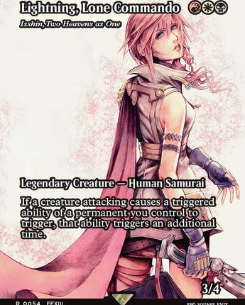 Lightning, Lone Commando - Isshin, Two Heavens as One (Showcase)