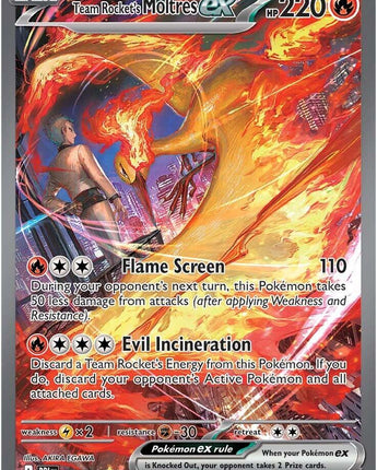 Team Rocket's Moltres ex - 229/182