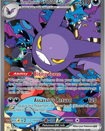 Team Rocket's Crobat ex - 234/182
